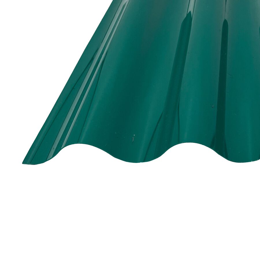 Policarbonato Polionda No Traslucido 0,7mm Verde Mate 0,81x2m image number null