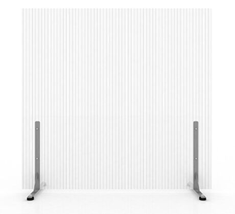 Biombo Premium 2,1x2,0mts Con Topes Opal image number null