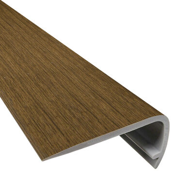 Nariz de Grada Escalera Rígida 50x25mm Roble 3mts