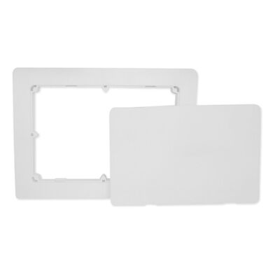 Celos&iacute;a Ventilaci&oacute;n Ciega 30x30cm Nova Clip Blanco