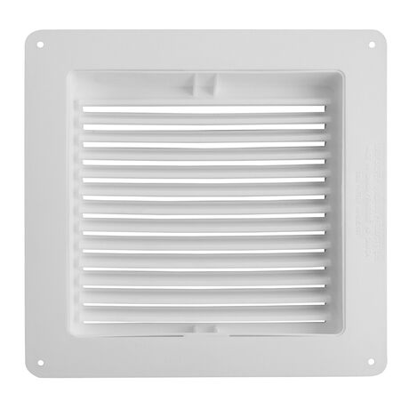 Ventilación Muro Siding PVC 6"x6" Blanco image number null