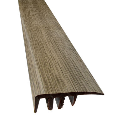 Cubrejunta Terminal R&iacute;gido PRO 25x8mm 1mt Roble Olivo 10 un