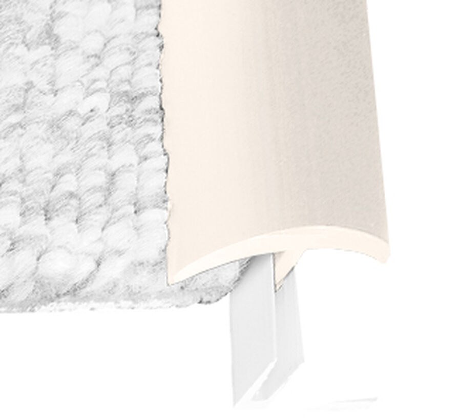 Cubrejunta Doble Rígido PRO 45x8mm Beige 3,1mts image number null
