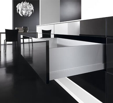 Caj&oacute;n Novapro Scala Exterior 50cm Alto Cierre Suave Grafito