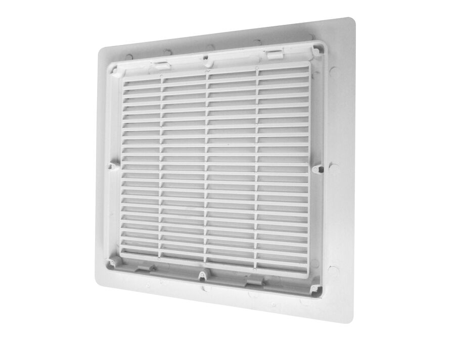 Celosía Ventilación 30x30cm Nova Clip Blanco image number null
