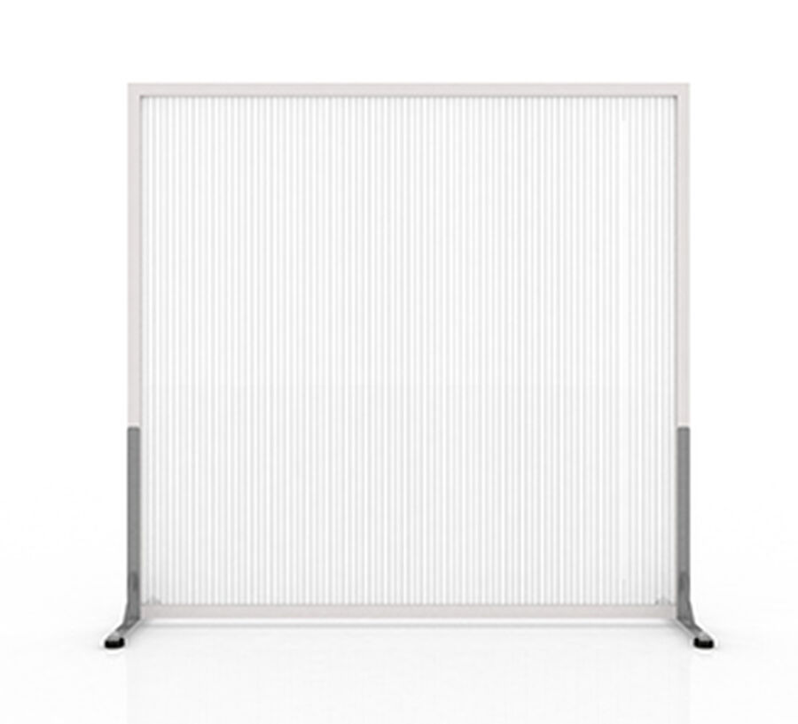 Biombo Premium 2,1x2,0mts Con Topes y Marco Transparente image number null