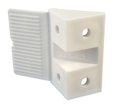 Escuadra Triangular Doble 5x5cm Blanco 100 un