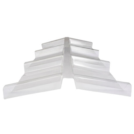 Cumbrera Policarbonato DV4 24x24x81cm Transparente 7mm image number null