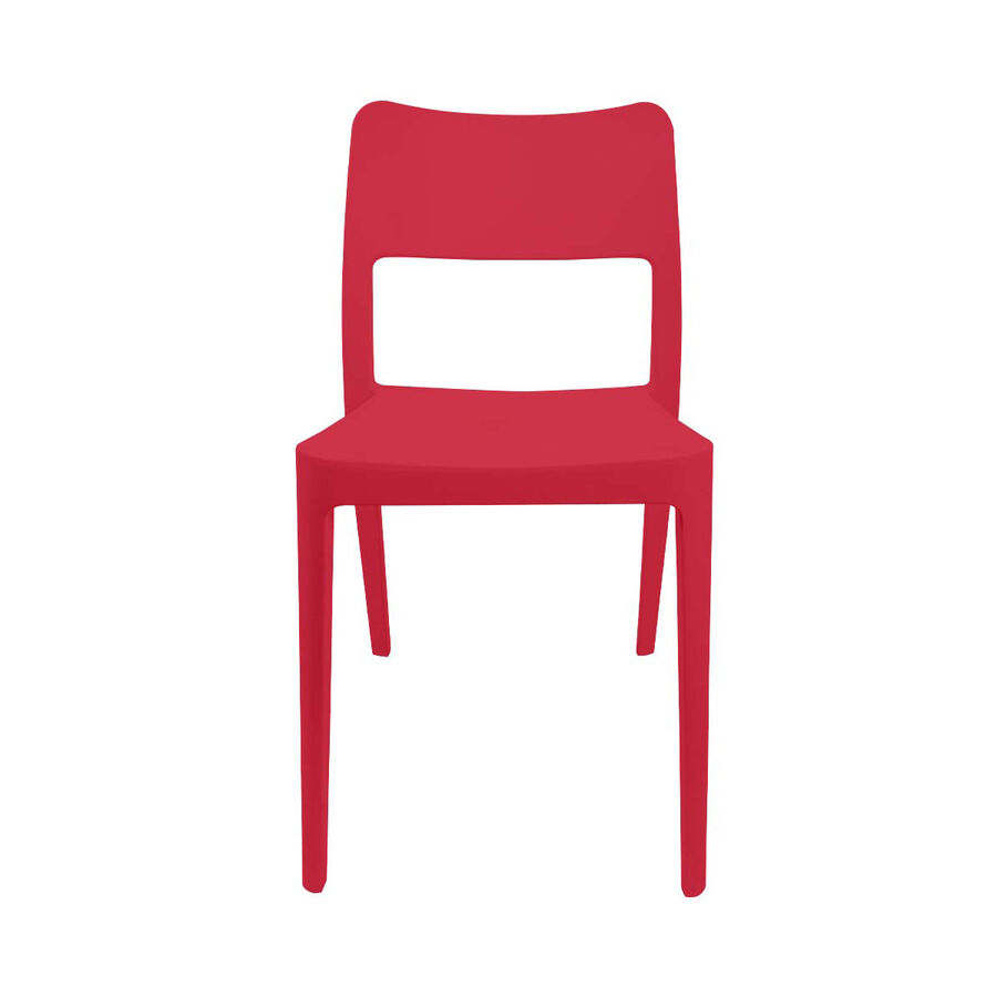 Silla Minimal Roja image number null