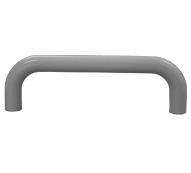 Tirador Plástico Brasil 96mm Gris 100 un