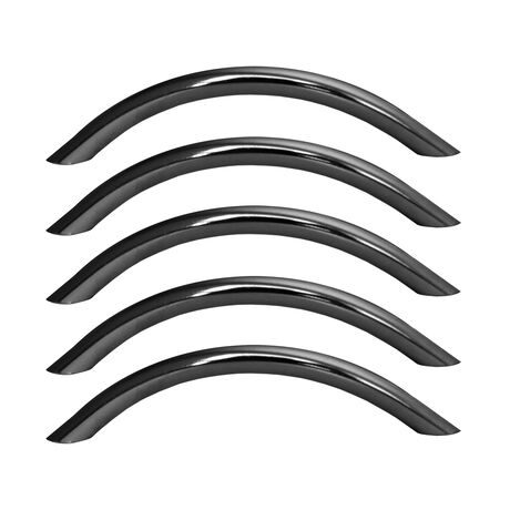 Tirador Met&aacute;lico Venecia 96mm Negro 5 un image number null