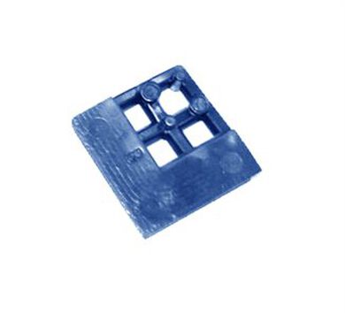 Esquinero Piso Atlanta 5x5cm Azul