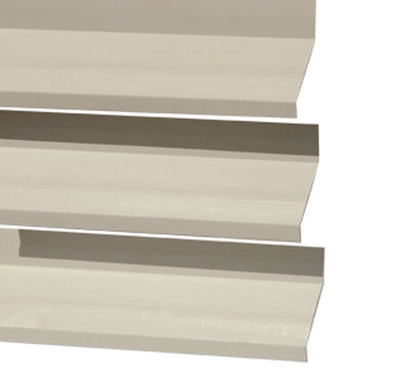 Quiebravista PVC 80mm DVLUX Beige 6mts image number null