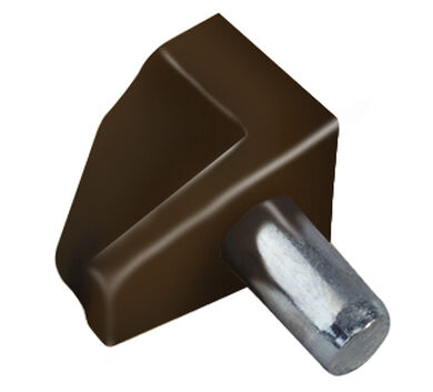 Soporte Repisa Móvil 5mm Café 50 un