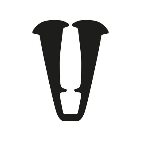 Burlete U 1003 Negro 50mts image number null