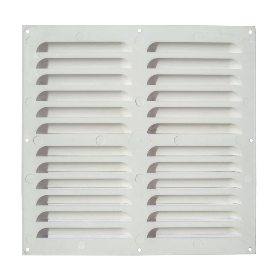 Celosía Ventilación Plana 30x30 cm Blanco 10 un image number null