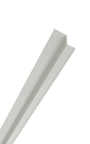 Perfil Corta Gota Siding Fibrocemento 1,5mm 2,5mts 50 un image number null