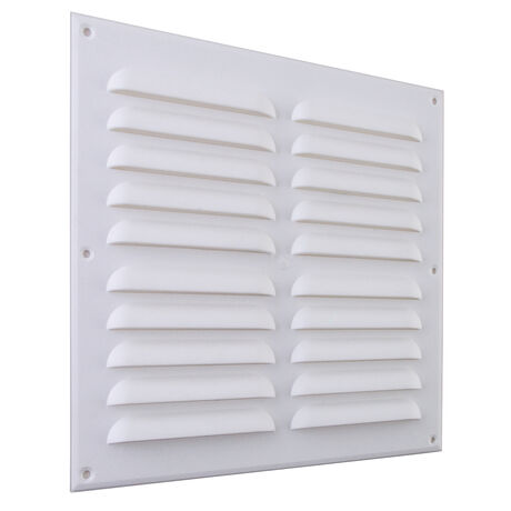 Celosía Ventilación Plana 23x23 cm Blanco 10 un image number null