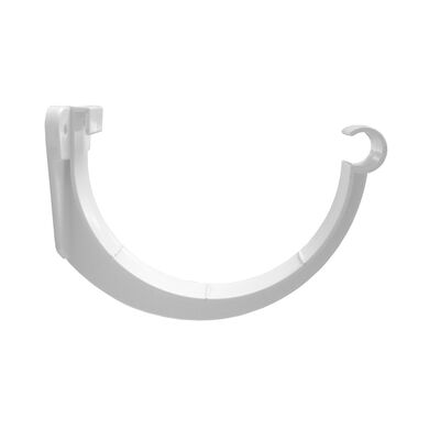 Soporte Canaleta Agua Lluvia 110mm Blanco