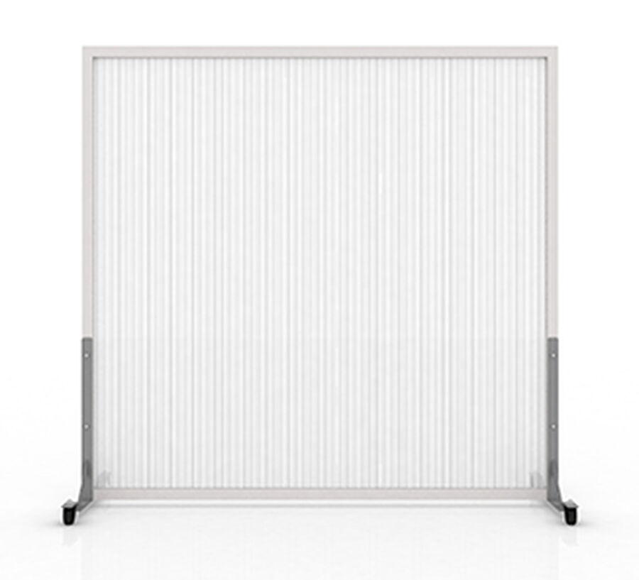 Biombo Premium 2,1x2,0mts Con Ruedas y Marco Opal image number null