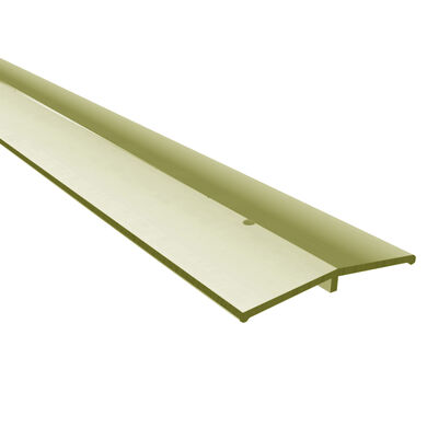 Cubrejunta Metálica Plana 40x2mm Dorado 1mt