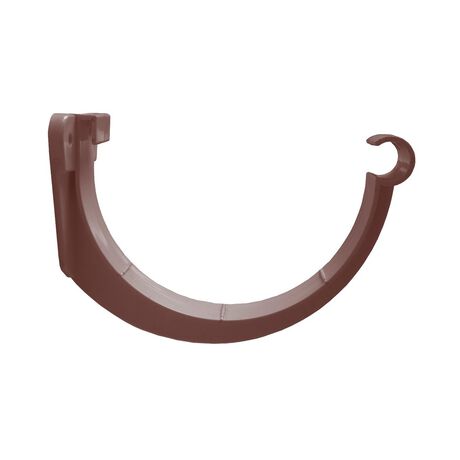 Soporte Canaleta Agua Lluvia 110mm Cafe image number null