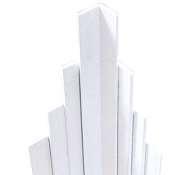 Perfil L 32x13,5mm Ventana PVC 1,5mm Blanco 6mts