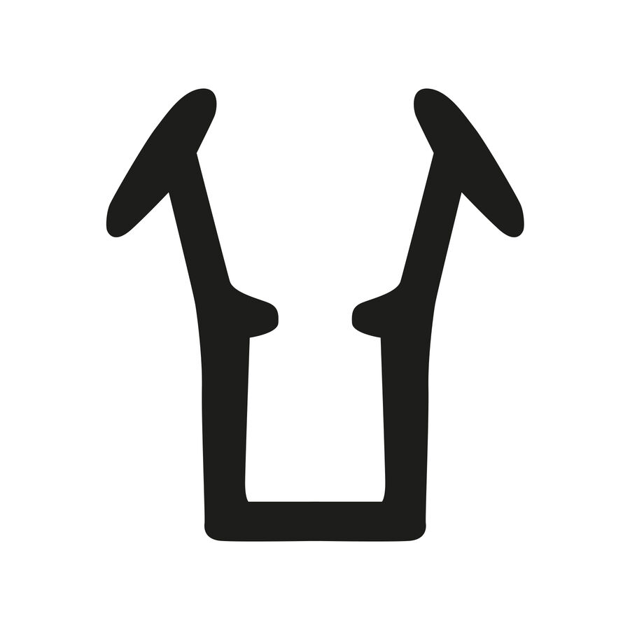 Burlete U 302 Negro 100mts image number null