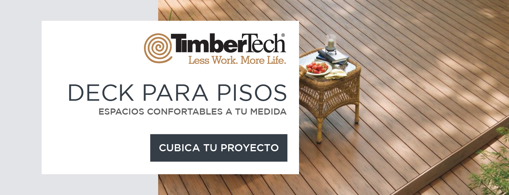 Tablas PVC Deck Timbertech Pisos Suelo Proyecto Hogar DVP