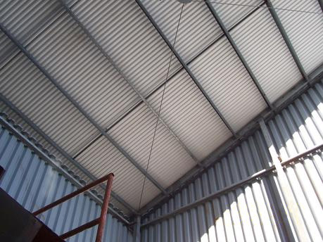 Techumbre PVC Industrial Palruf Blanco Pesquera Arquitectura Construccion Inmobiliaria DVP