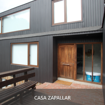 Proyecto Siding Mediterraneo DVP Color Antracita en Casa Zapallar