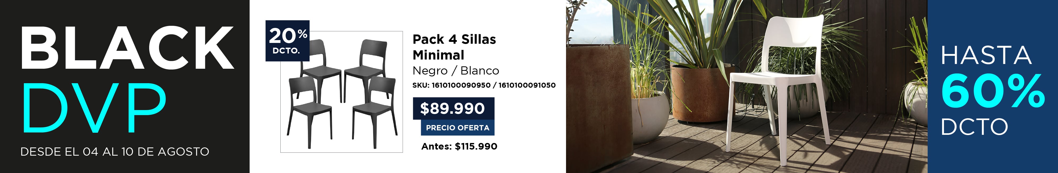 Sillas Minimal