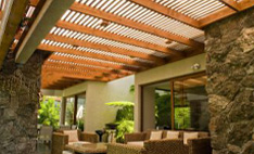 Planchas Policarbonato Alveolar DVP en Proyecto Terrazas Casas Particulares
