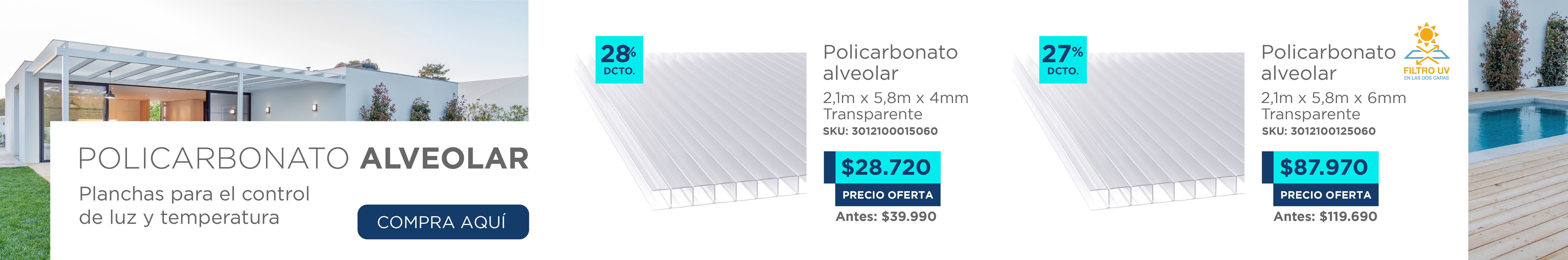 Policarbonato Alveolar