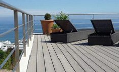 Piso Deck Timbertech DVP Color Gris en Casa Particular