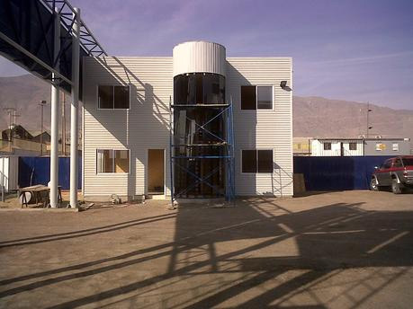 Techumbre PVC Industrial Palruf Color Blanco Arquitectura Construccion Inmobiliaria DVP