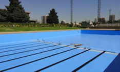 Membrana Revestimiento Piscina PVC Aquaplan Hogar Arquitectura Proyecto DVP