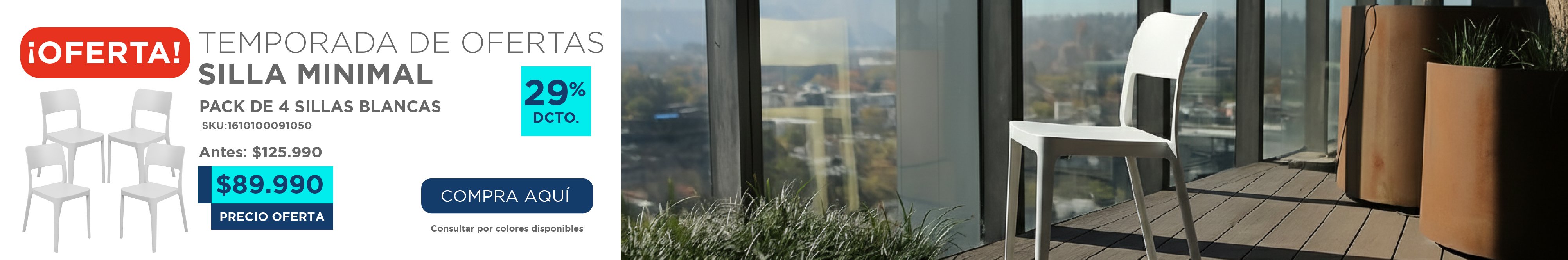Sillas Minimal