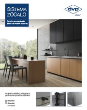 Sistema Zocalo para muebles de Cocina