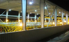 Cubiertas PVC Industrial en Galpón Minera Proyecto Arquitectura Empresa DVP