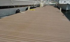 Piso Deck Timbertech DVP Reliaboard Proyecto en Muelle