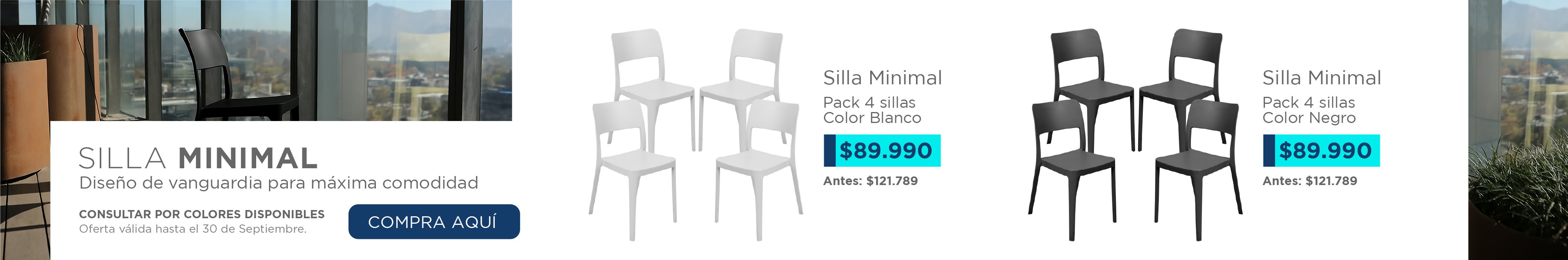 Sillas Minimal