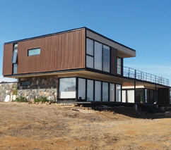 Revestimiento Fachada Eco Siding Arquitectura Proyecto Construcción Hogar DVP