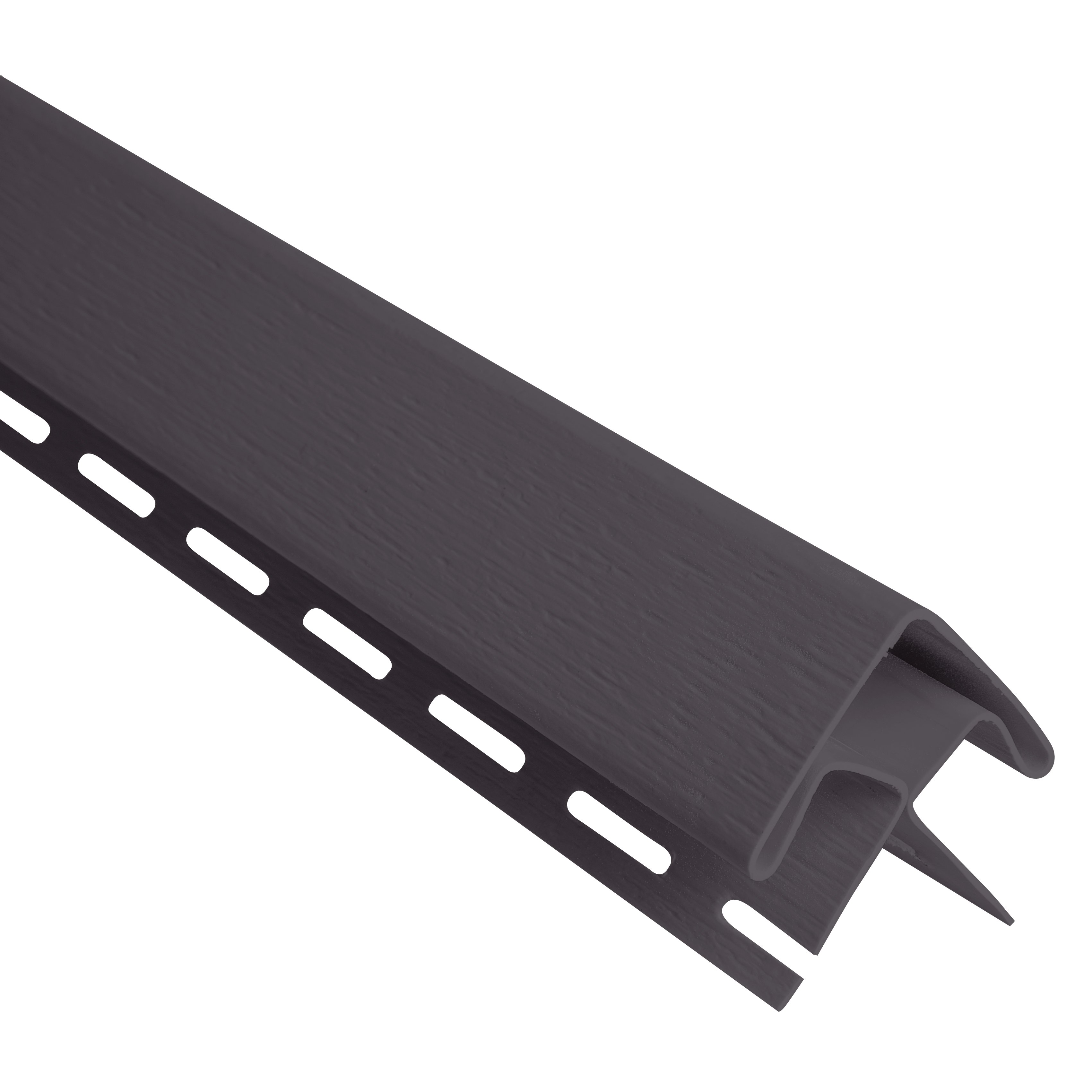 Esquinero Exterior Siding PVC 50mm Antracita 3mts