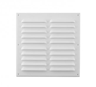 Celosía Ventilación Plana 20x20cm Blanco 50 un