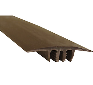 Cubrejunta Doble Rígido PRO 45x8mm Café 3,1mts