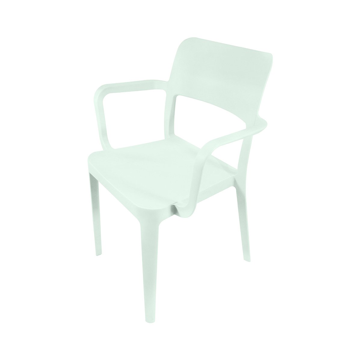 Silla Minimal con Apoya Brazos Menta