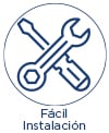 Facil instalacion