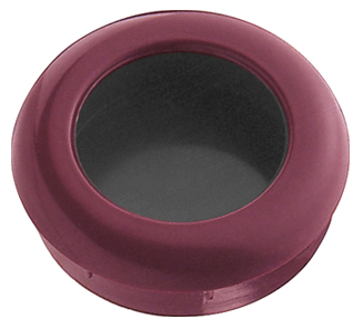 Asa Plástica Grande 56mm Guinda 10 un