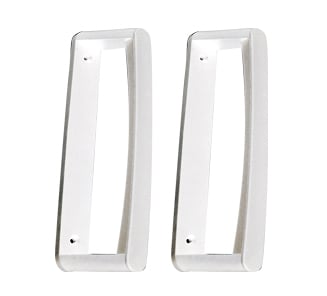 Tirador Manilla Puertas y Ventanas PVC Blanco 2 un